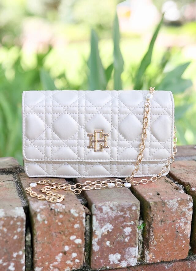 brynleigh clutch crossbody pearl