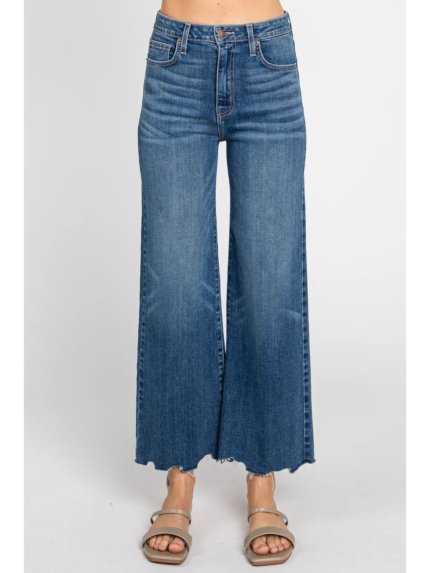 genoa wide leg jean