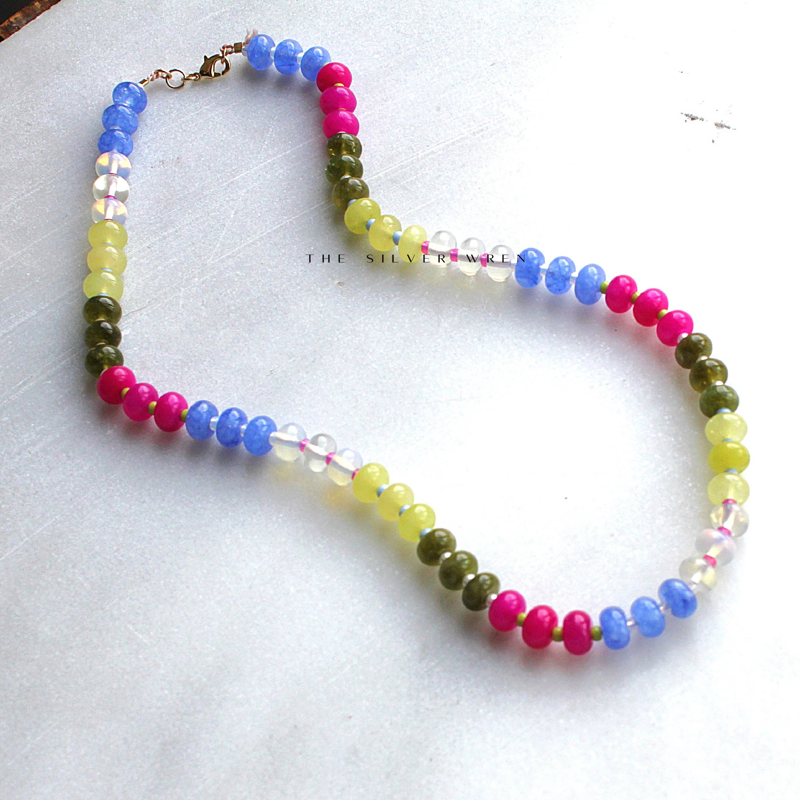 Boardwalk Candy Beaded Necklace