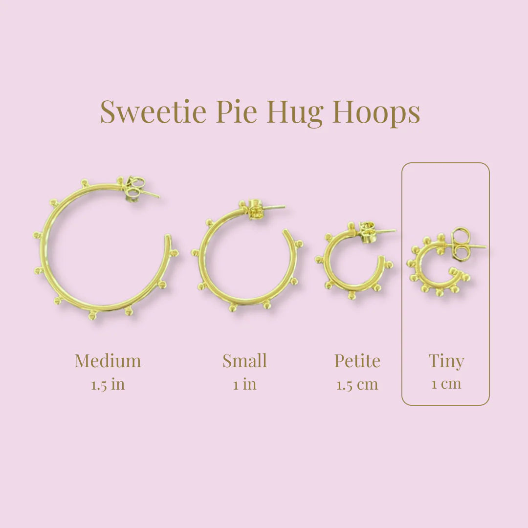 tiny sweetie pie hoops