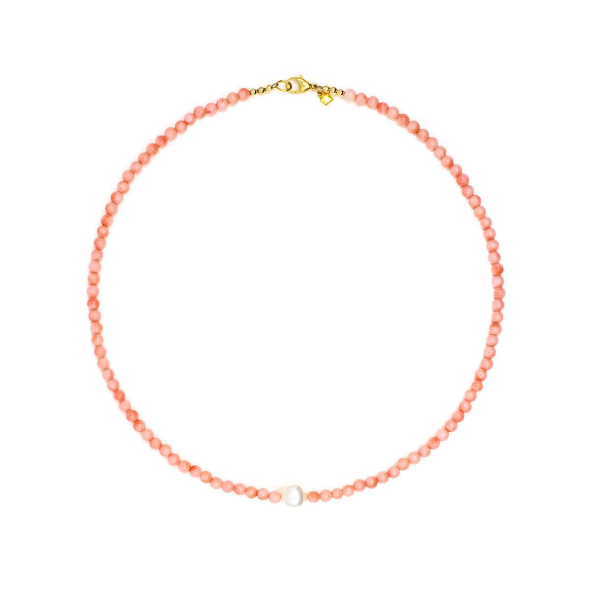 single summer pearl necklace