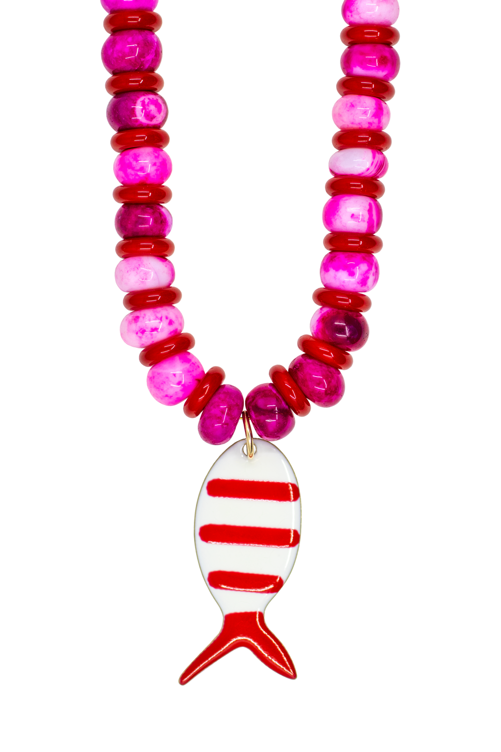 here fishy fishy necklace