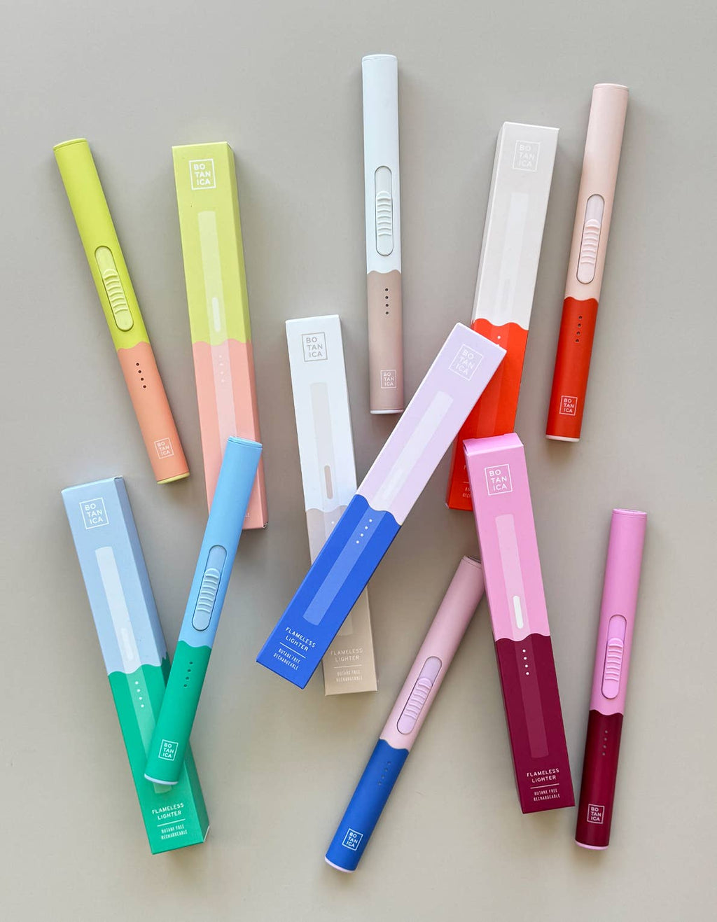 Duo-Tone Flameless Rechargeable Lighter | USB-C: Neutral