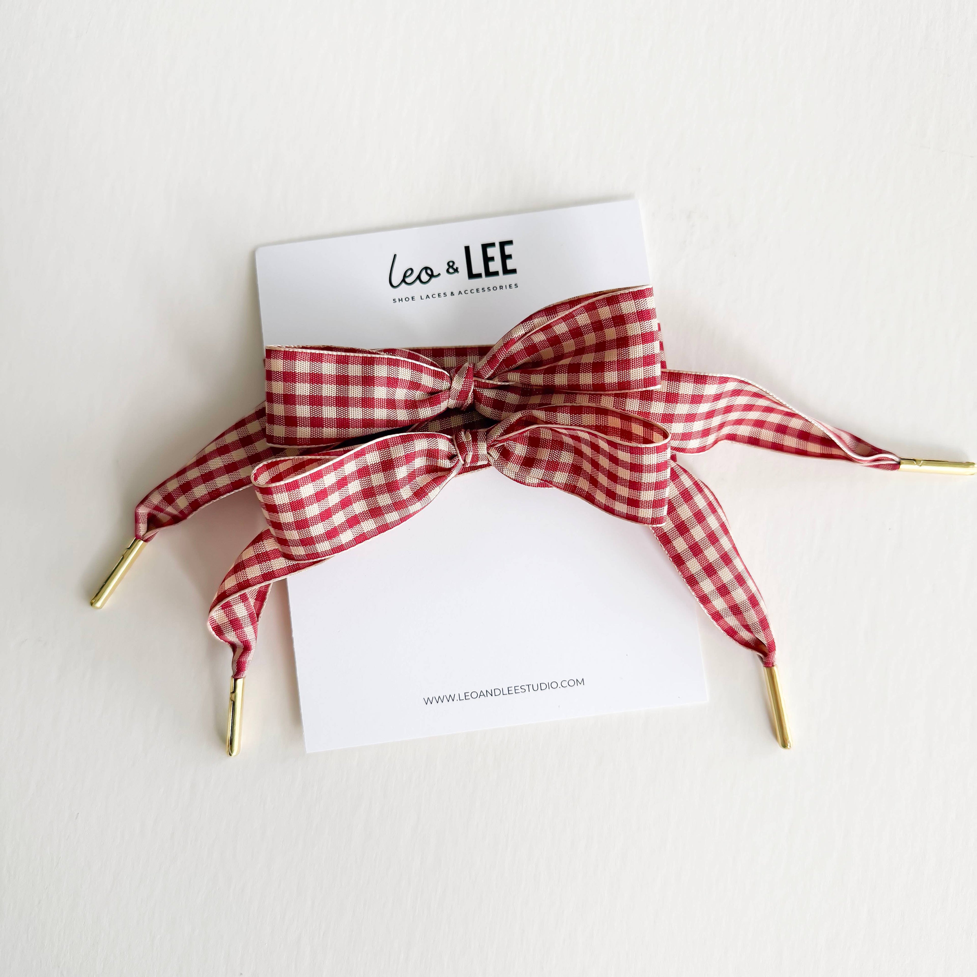 Leo and Lee Gingham and Houndstooth Lace sets 