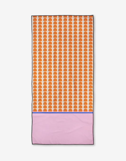 Pink Illusion Beach Towel