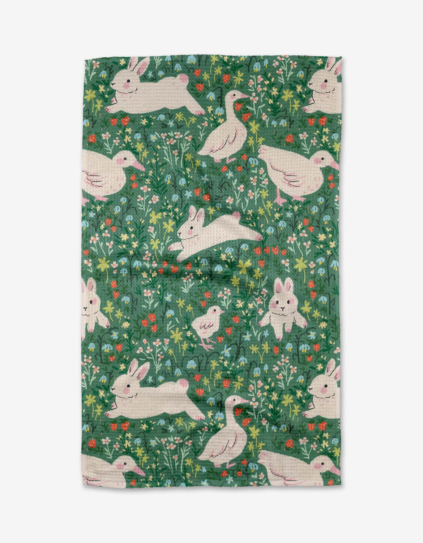 Easter Meadow Tea Towel