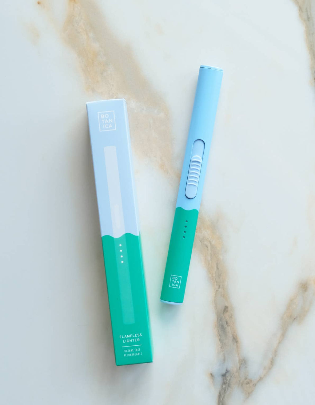 Duo-Tone Flameless Rechargeable Lighter | USB-C: Neutral