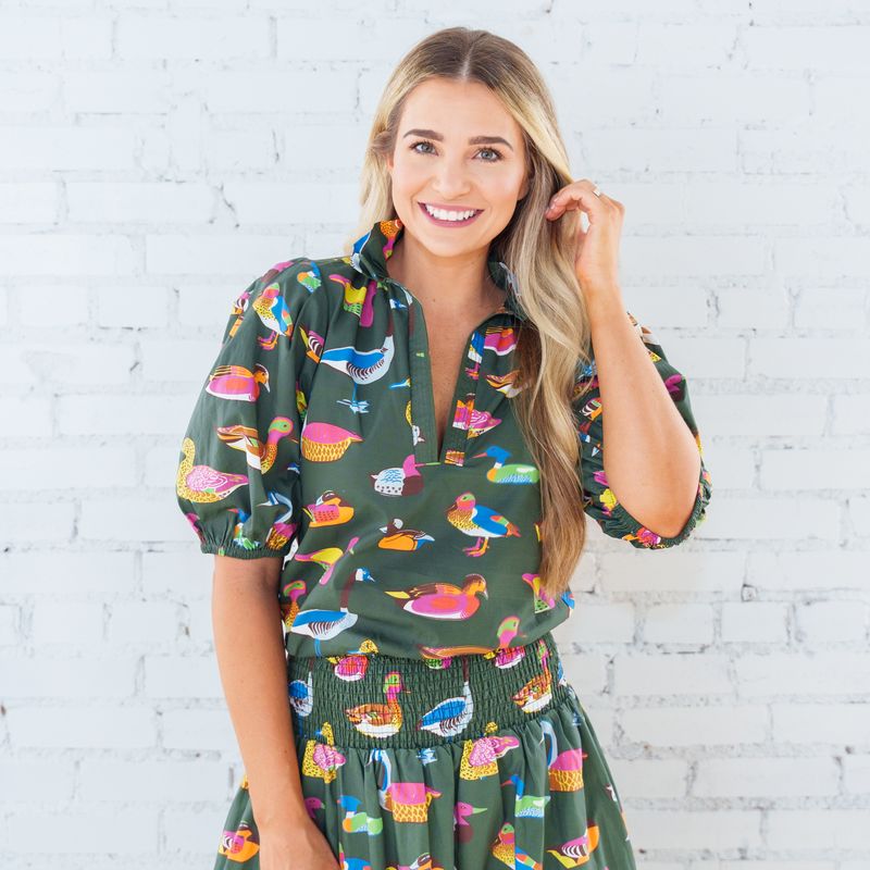 anna duck top