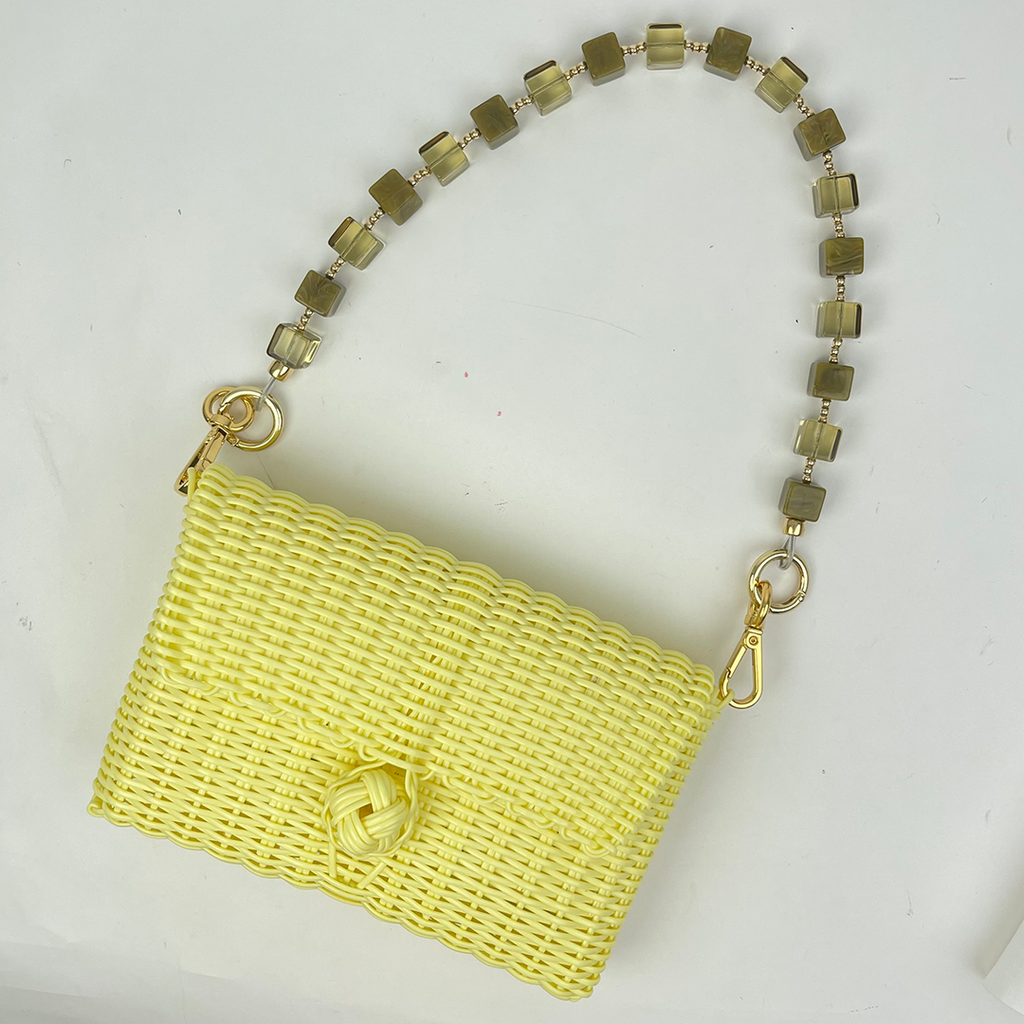 clutch solid baby yellow