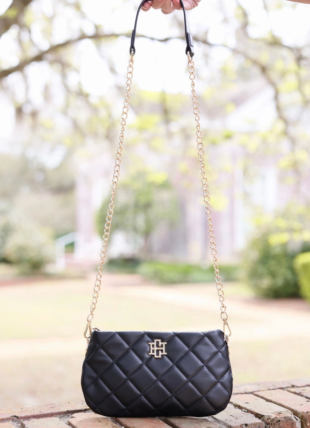 livi quilted crossbody