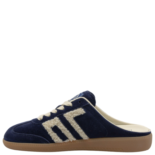 easter backless sneaker in navy