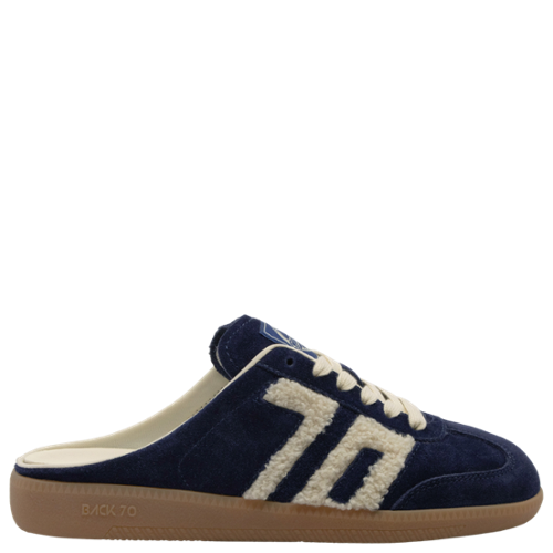 easter backless sneaker in navy