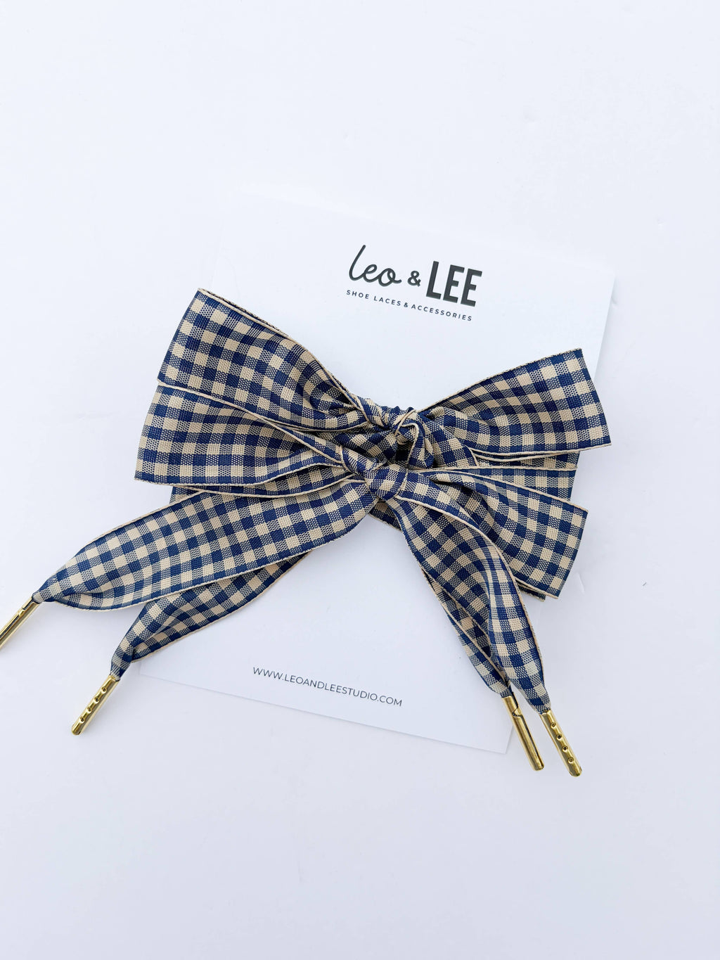 Leo and Lee Gingham and Houndstooth Lace sets 