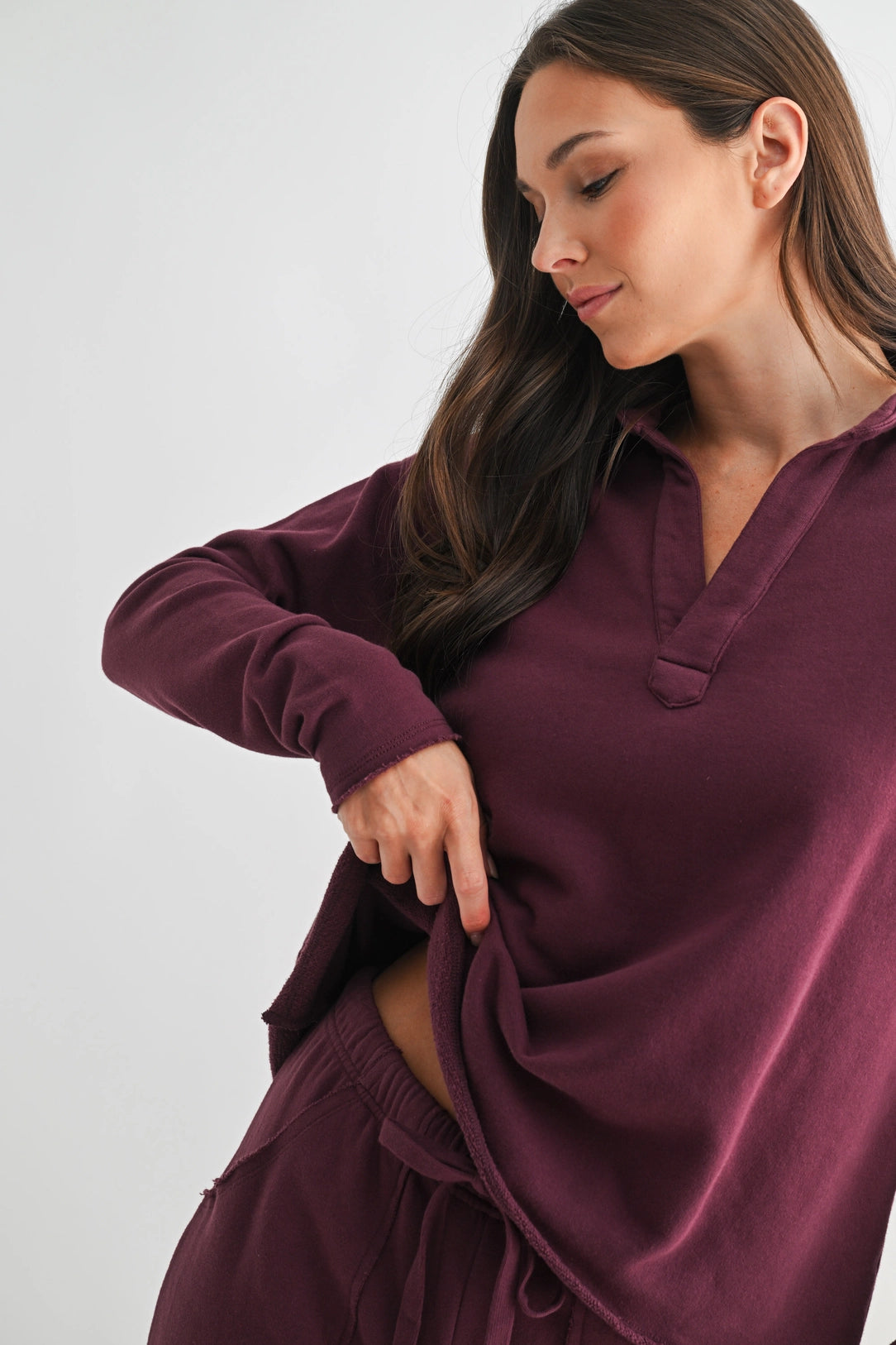 malibu vintage henley top