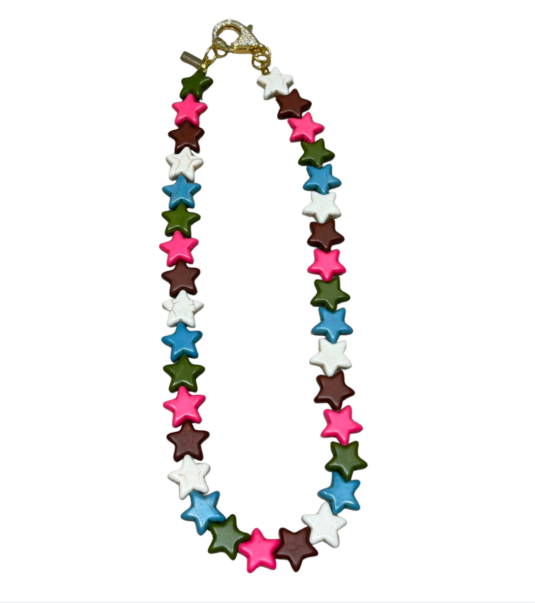Star Necklace - Small - Fall Mix