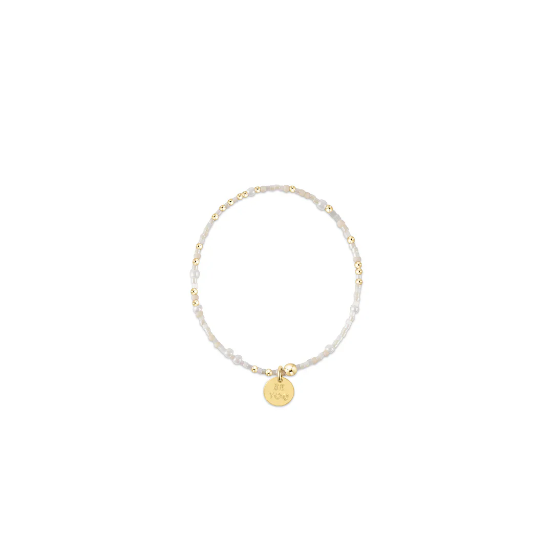 egirl hope unwritten bracelet oh snow you didn't be you small gold disc