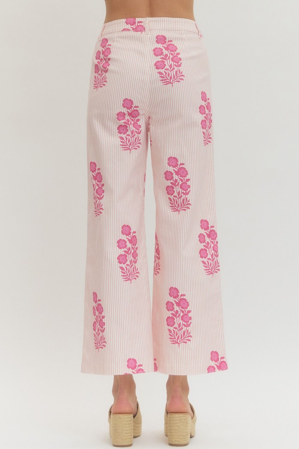 olivia block print pants