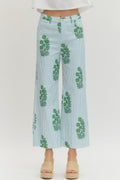 olivia block print pants