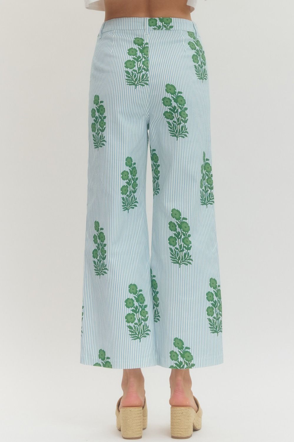 olivia block print pants