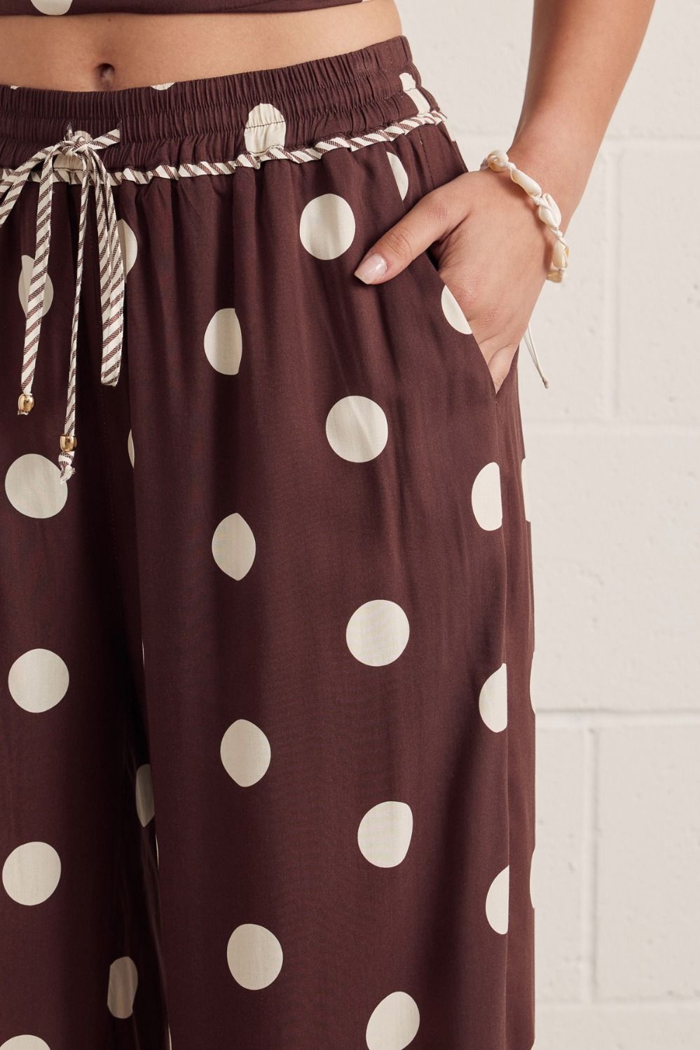 jora polka dot pant