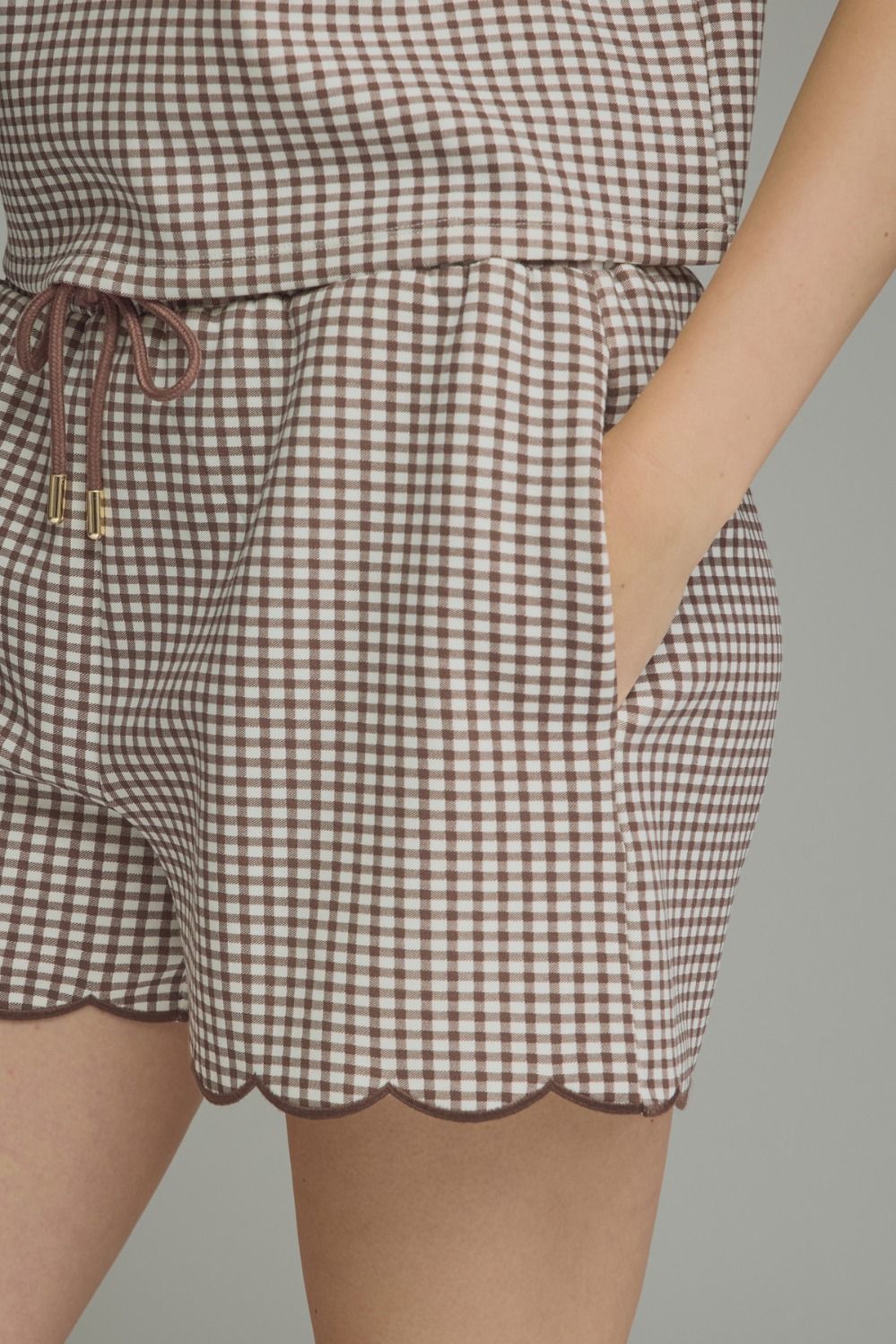 laura gingham shorts