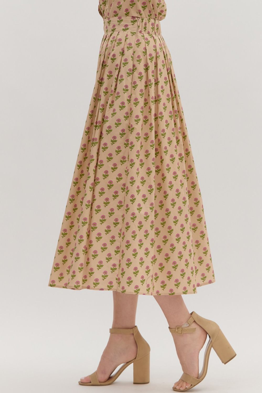 faith floral skirt