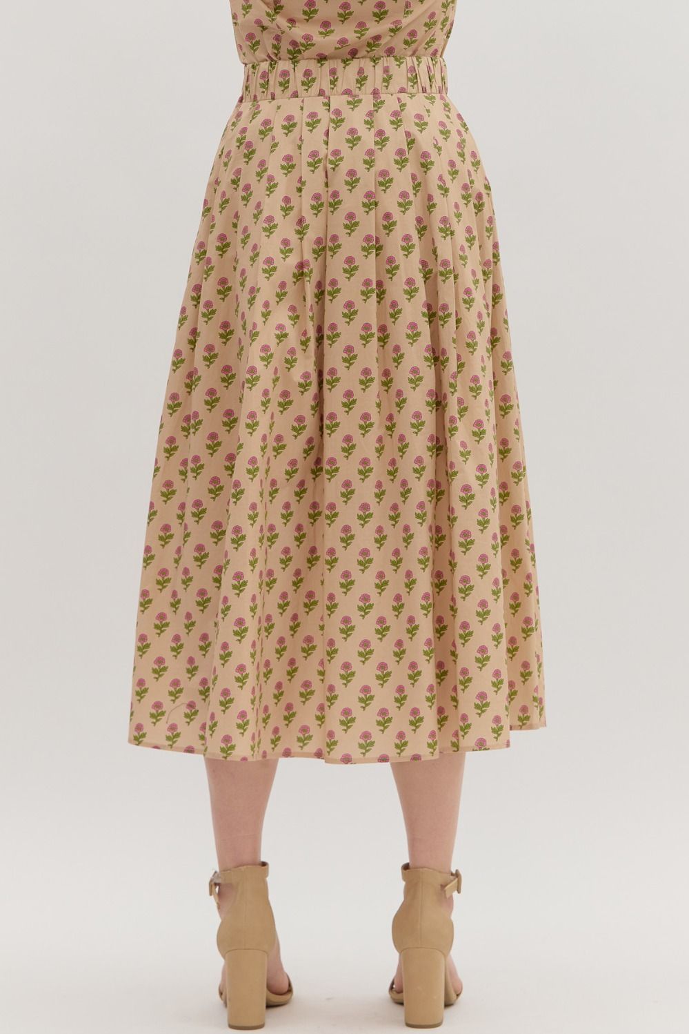 faith floral skirt