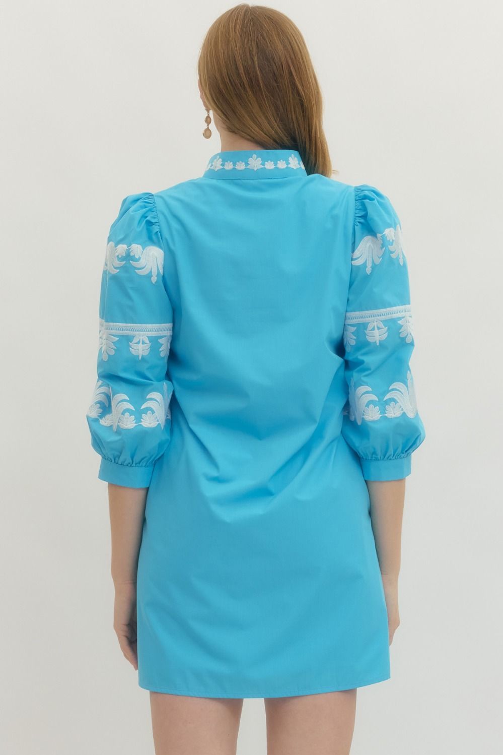 nova embroidered dress