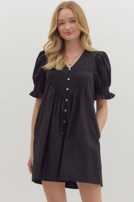 caroline smocked dress