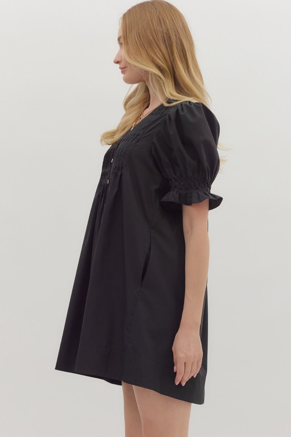 caroline smocked dress