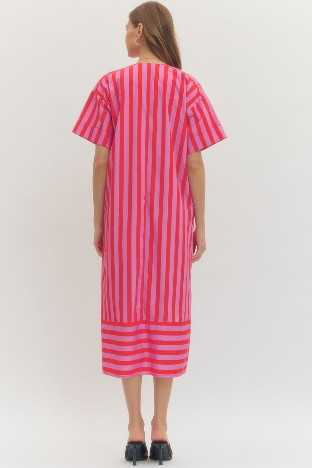 elle stripe dress