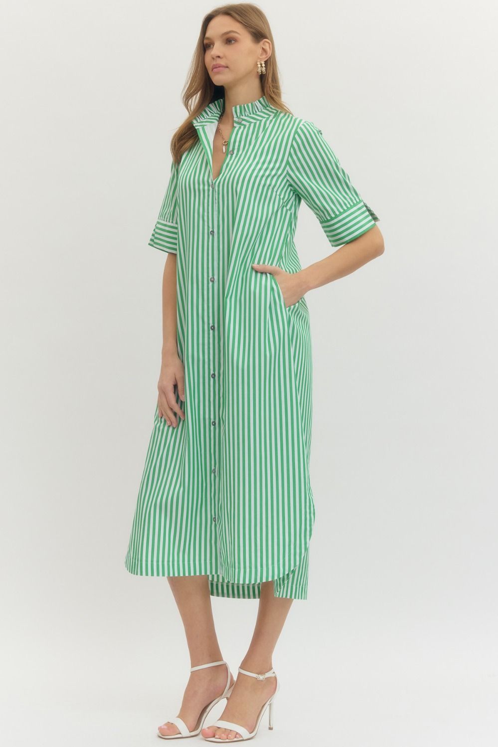 margaret stripe dress
