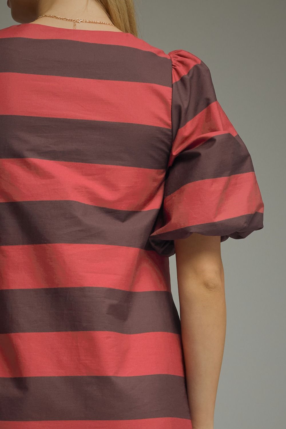 serena stripe mini dress