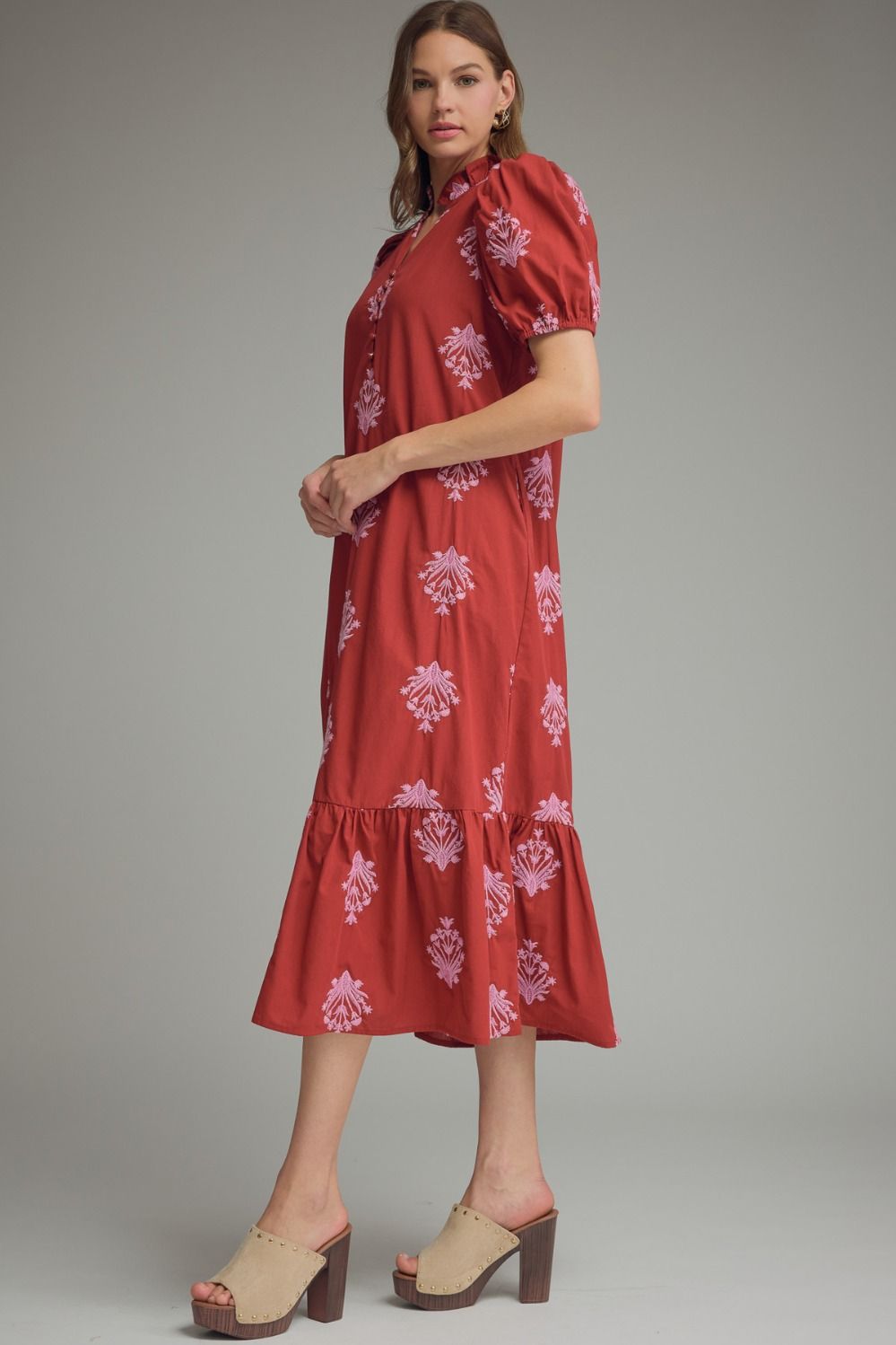 hazel midi dress