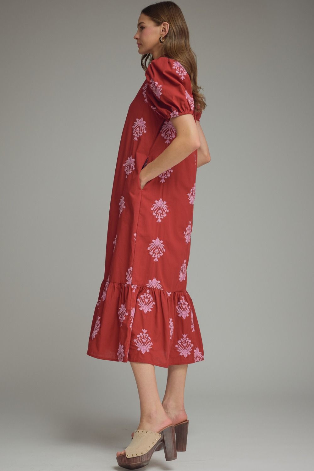hazel midi dress
