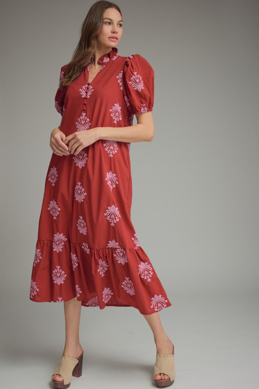 hazel midi dress