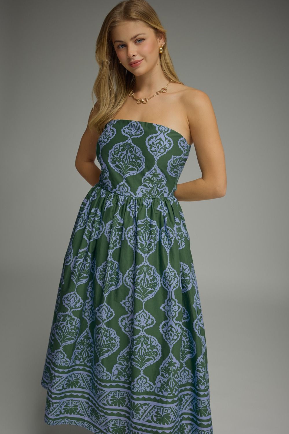 adeline strapless dress