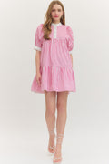 iris puff sleeve dress