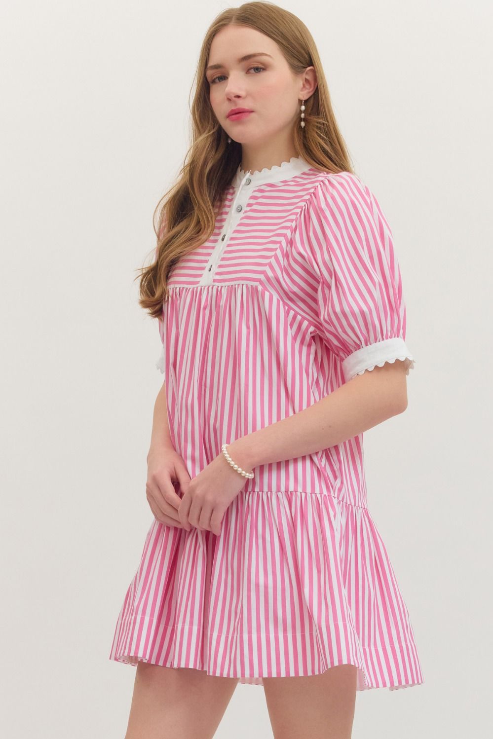 iris puff sleeve dress