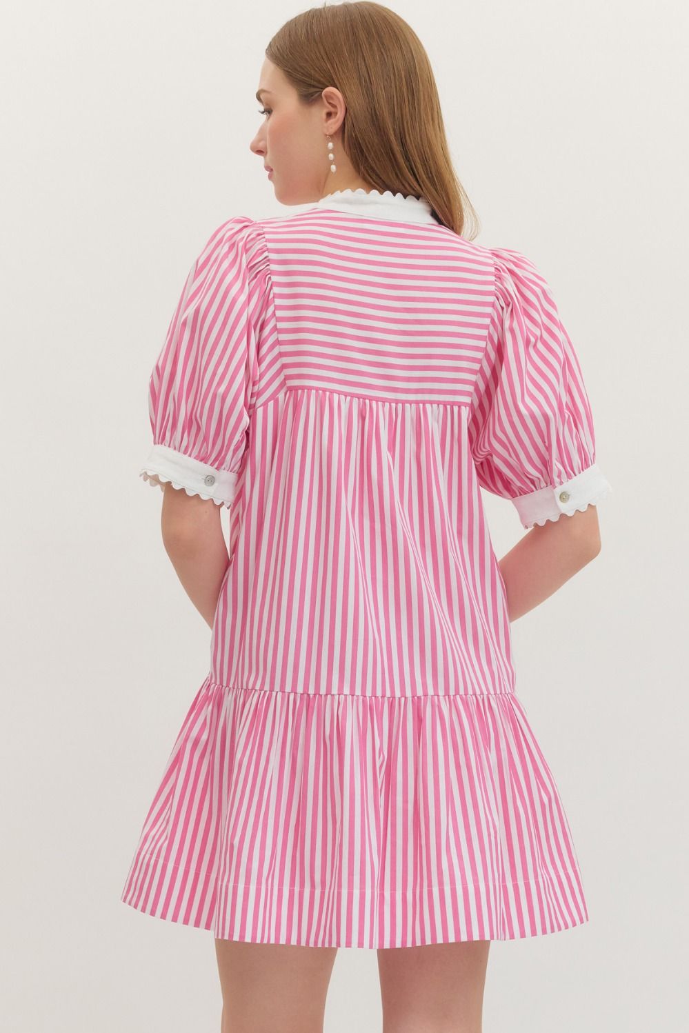 iris puff sleeve dress