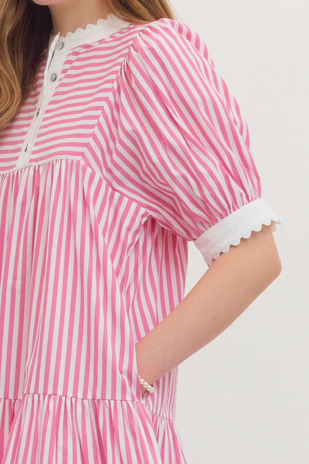 iris puff sleeve dress