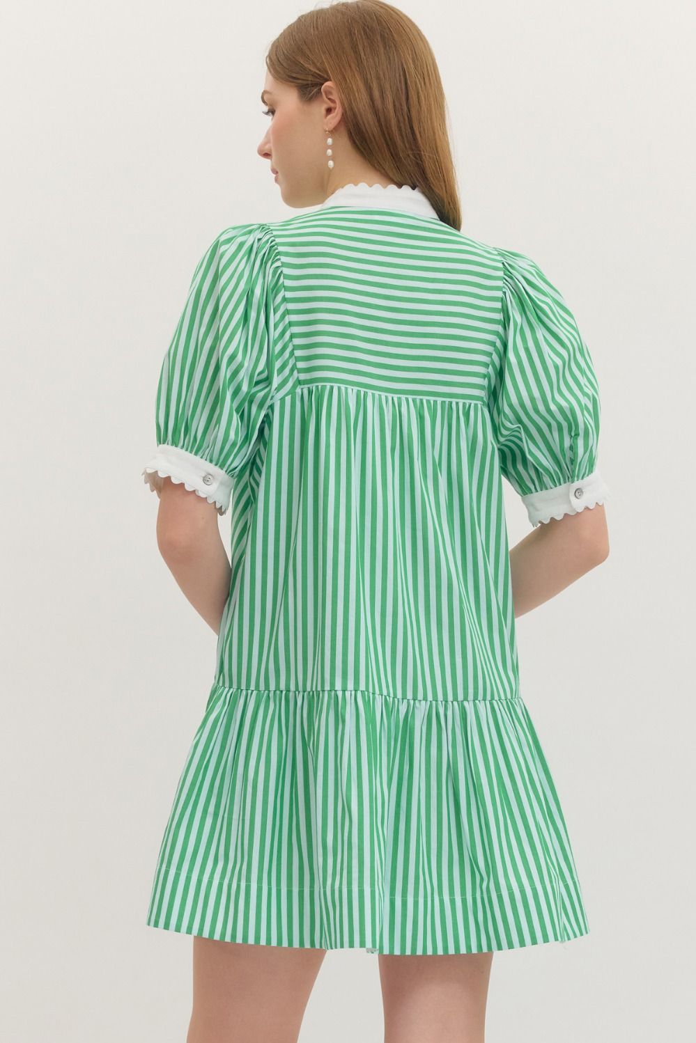 iris puff sleeve dress