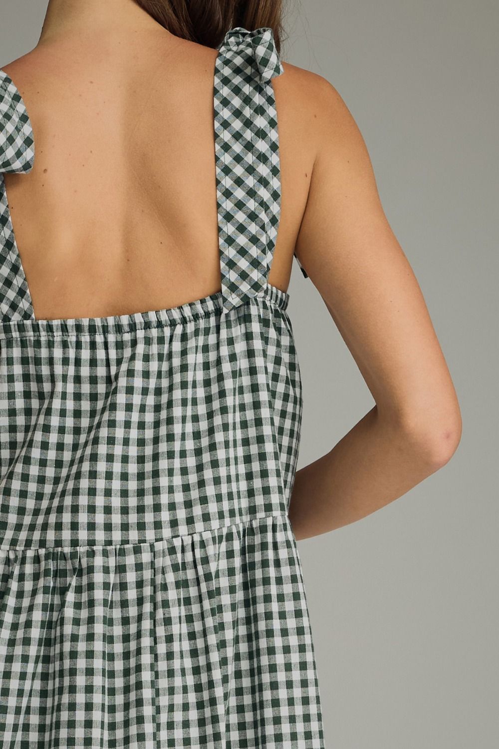 rowan sleeveless midi dress