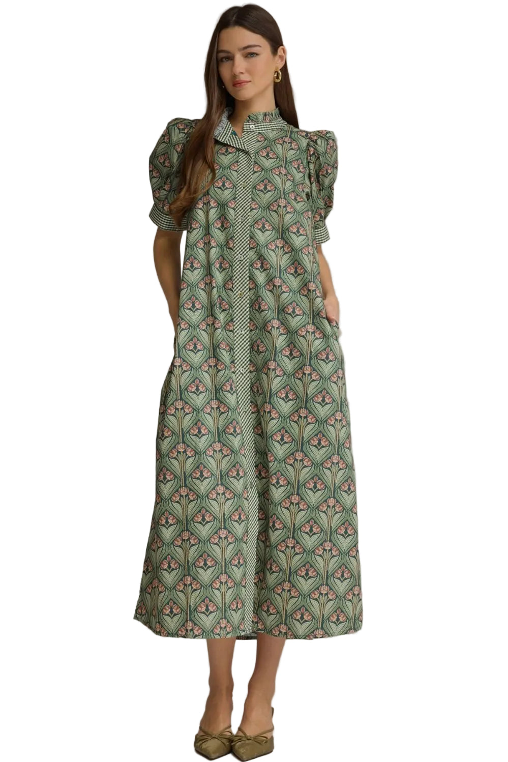 vivian floral dress