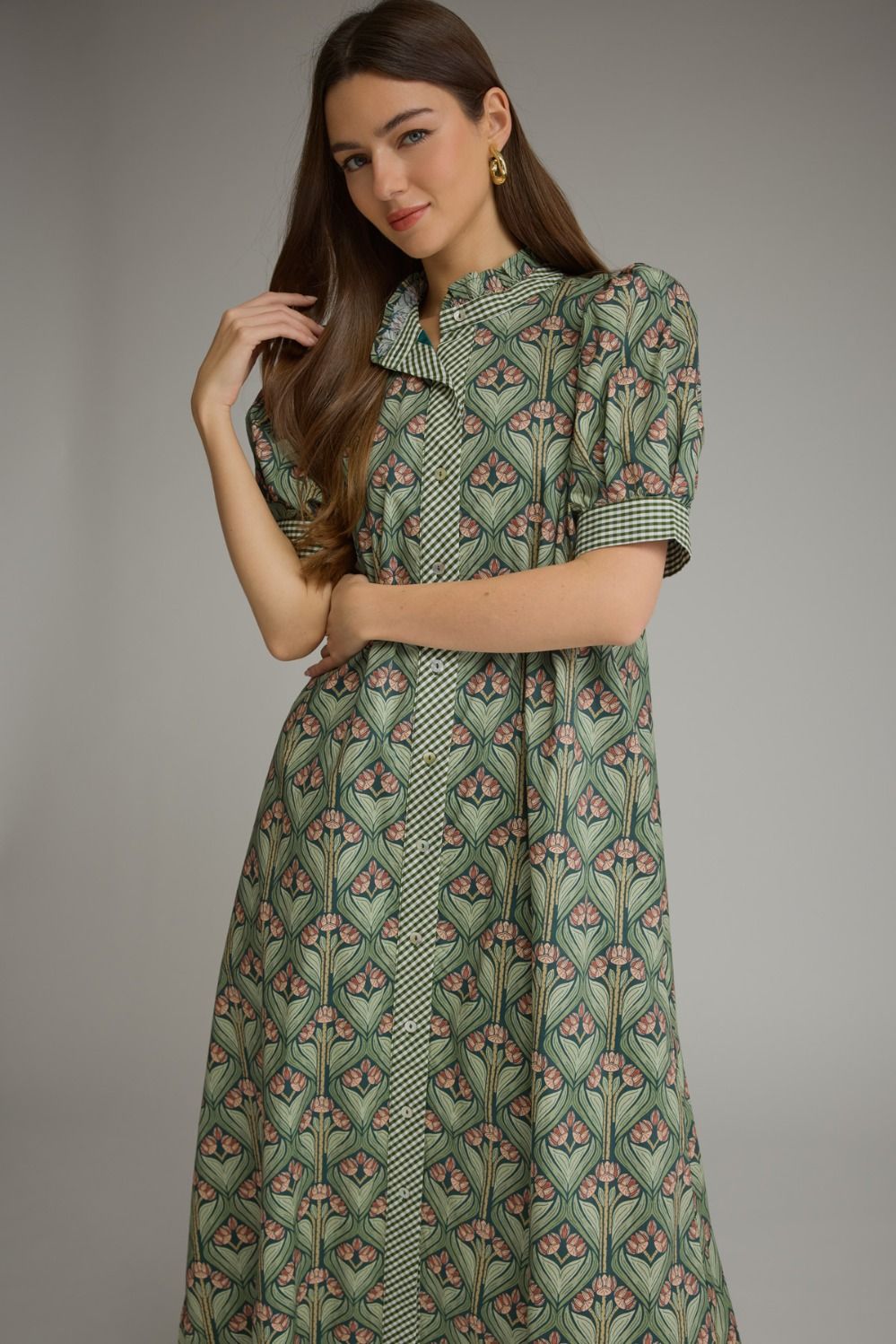 vivian floral dress
