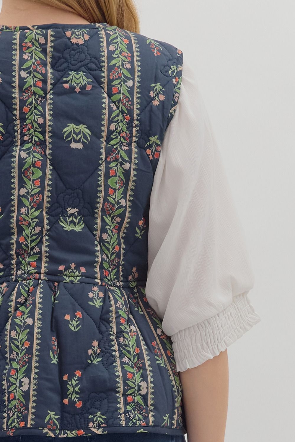 amiee botanical vest