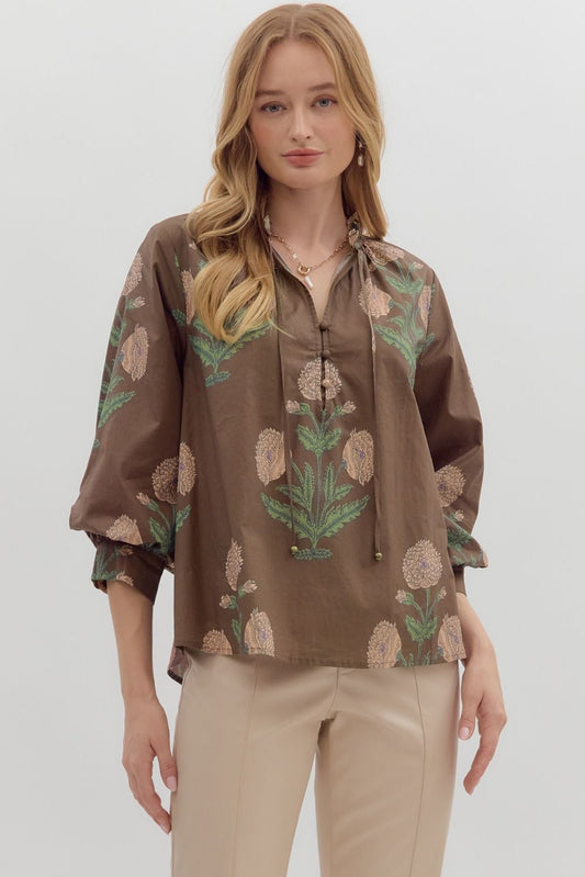 juliet floral blouse