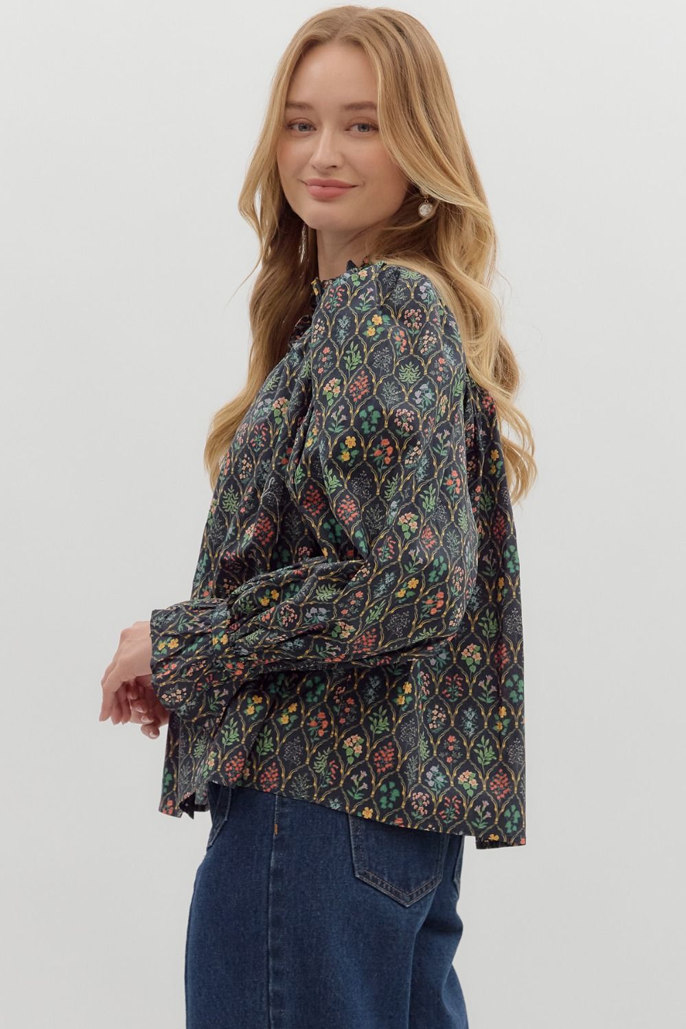 harper puff sleeve blouse