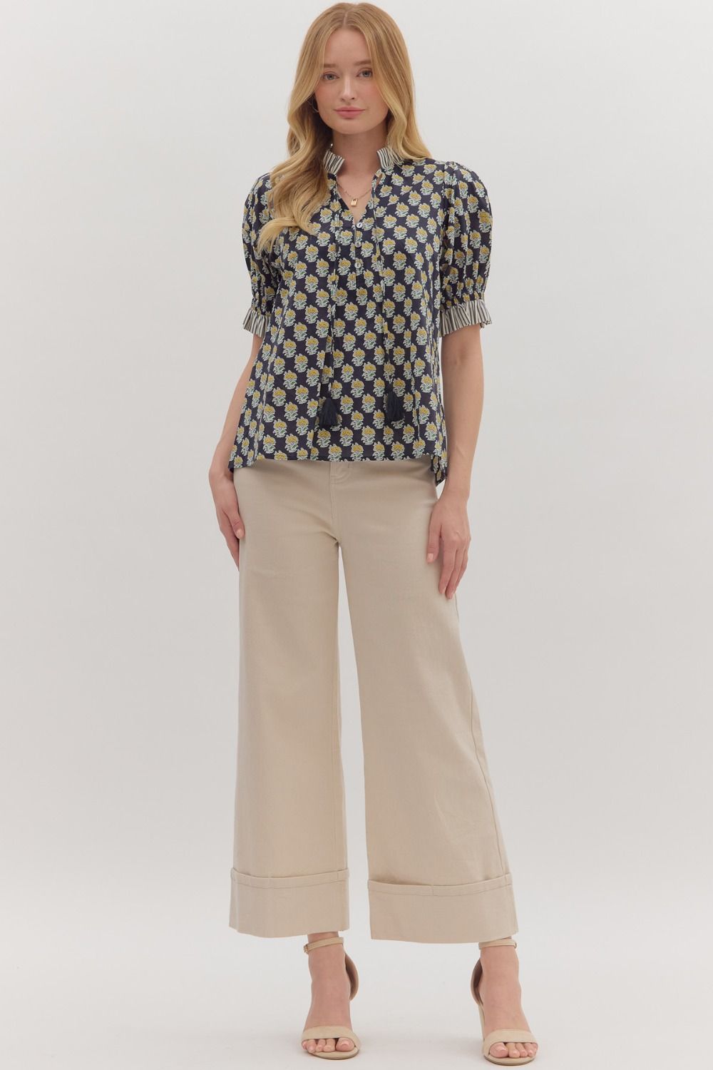 cynthia floral blouse