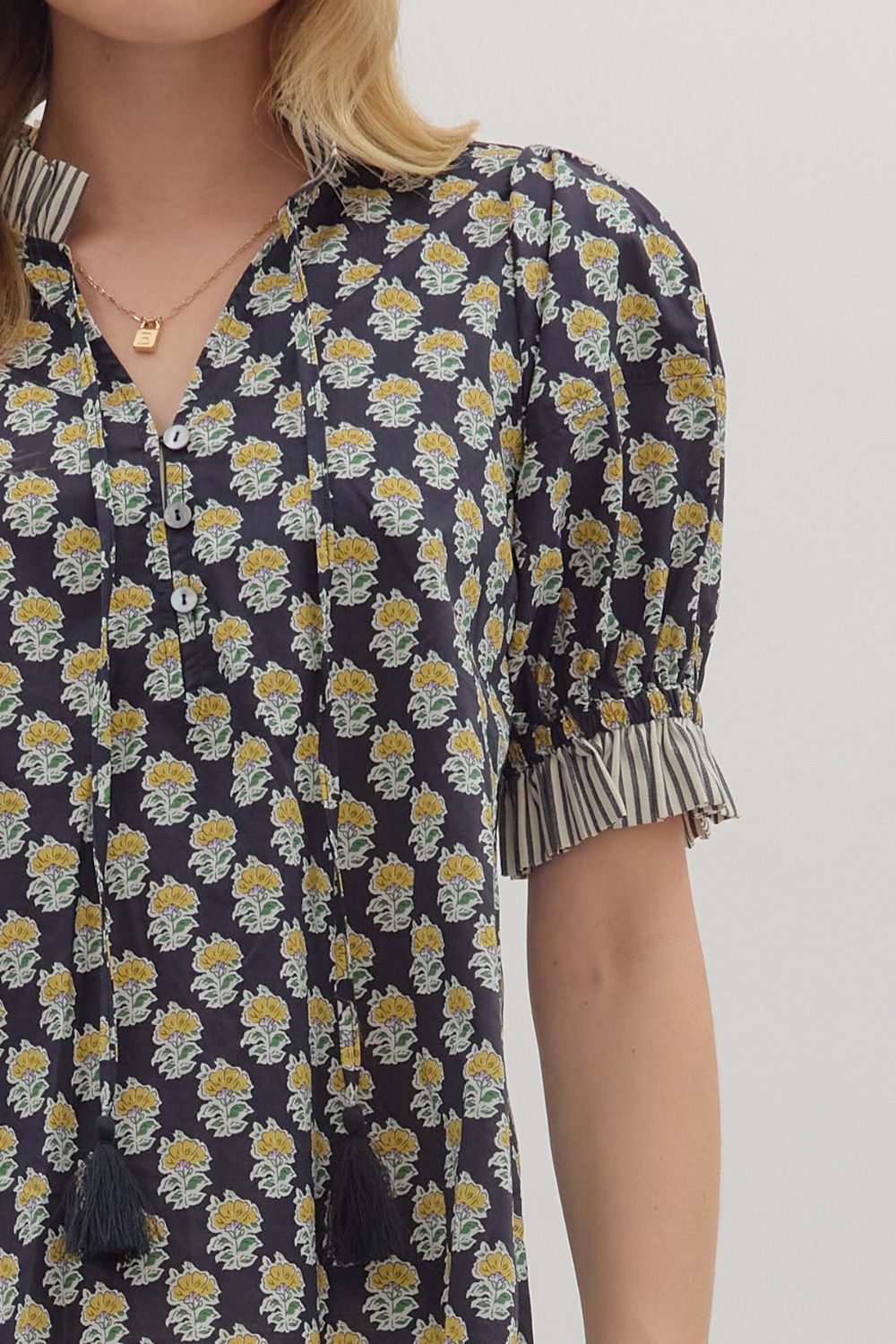 cynthia floral blouse